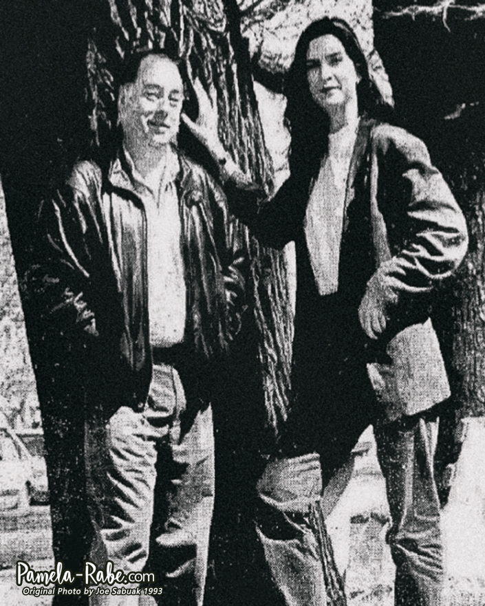 Pamela Rabe & Roger Hodgman | Photo by Joe Sabuak 1993