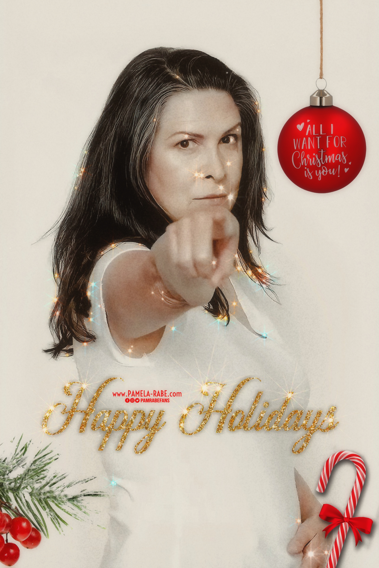 Happy Holidays 2020 from Sarina | Pamela-Rabe.com