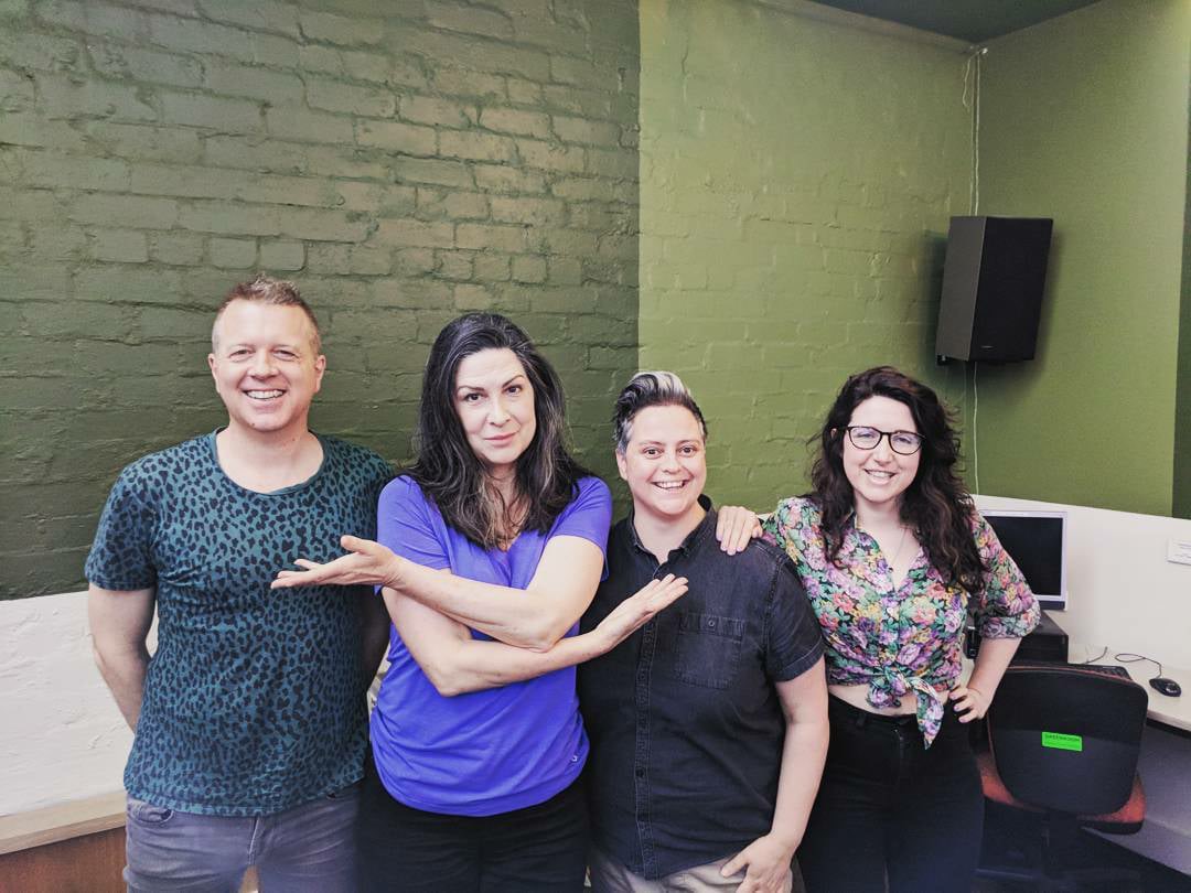 Pamela Rabe at Radio RRR 2017