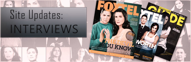 You are currently viewing Site Update: 3 Pamela Rabe Interviews