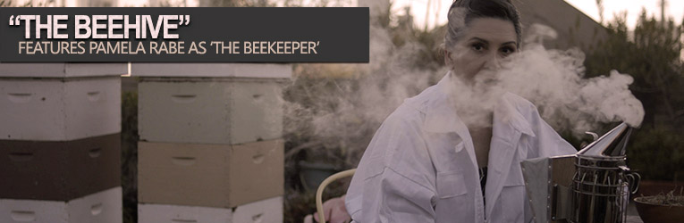 You are currently viewing Pamela Rabe as The Beekeeper in “The Beehive”