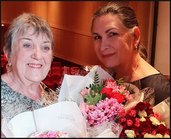 Pamela Rabe & Maggie Kirkpatrick in Birmingham July 2018