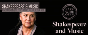 Read more about the article Pamela Rabe Shakespeare and Music Livestream about Ruler of the Hive