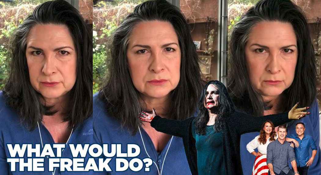 Read more about the article Pamela Rabe chatting with Chrissie, Sam & Browny