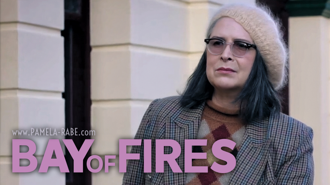 Pamela Rabe in the first episode of 'Bay of Fires'